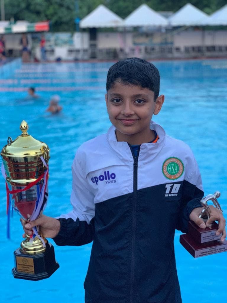 Training session at The Breathe Swimming Academy, Gurgaon