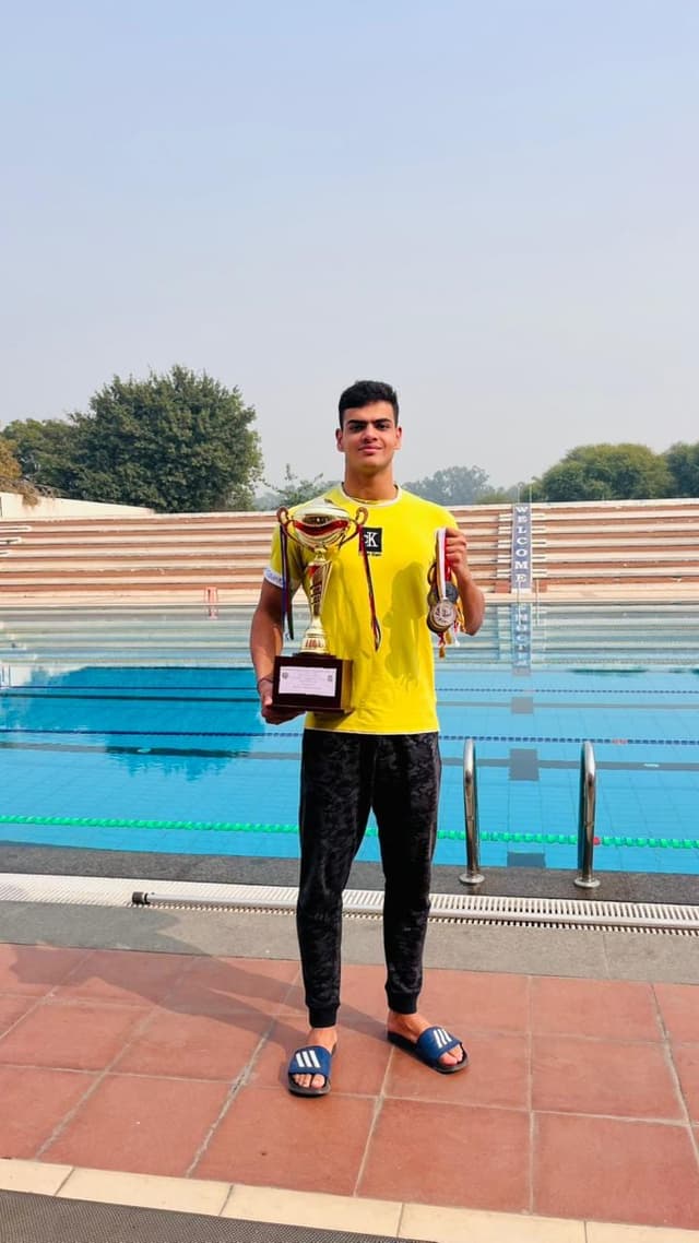 Award ceremony at The Breathe Swimming Academy