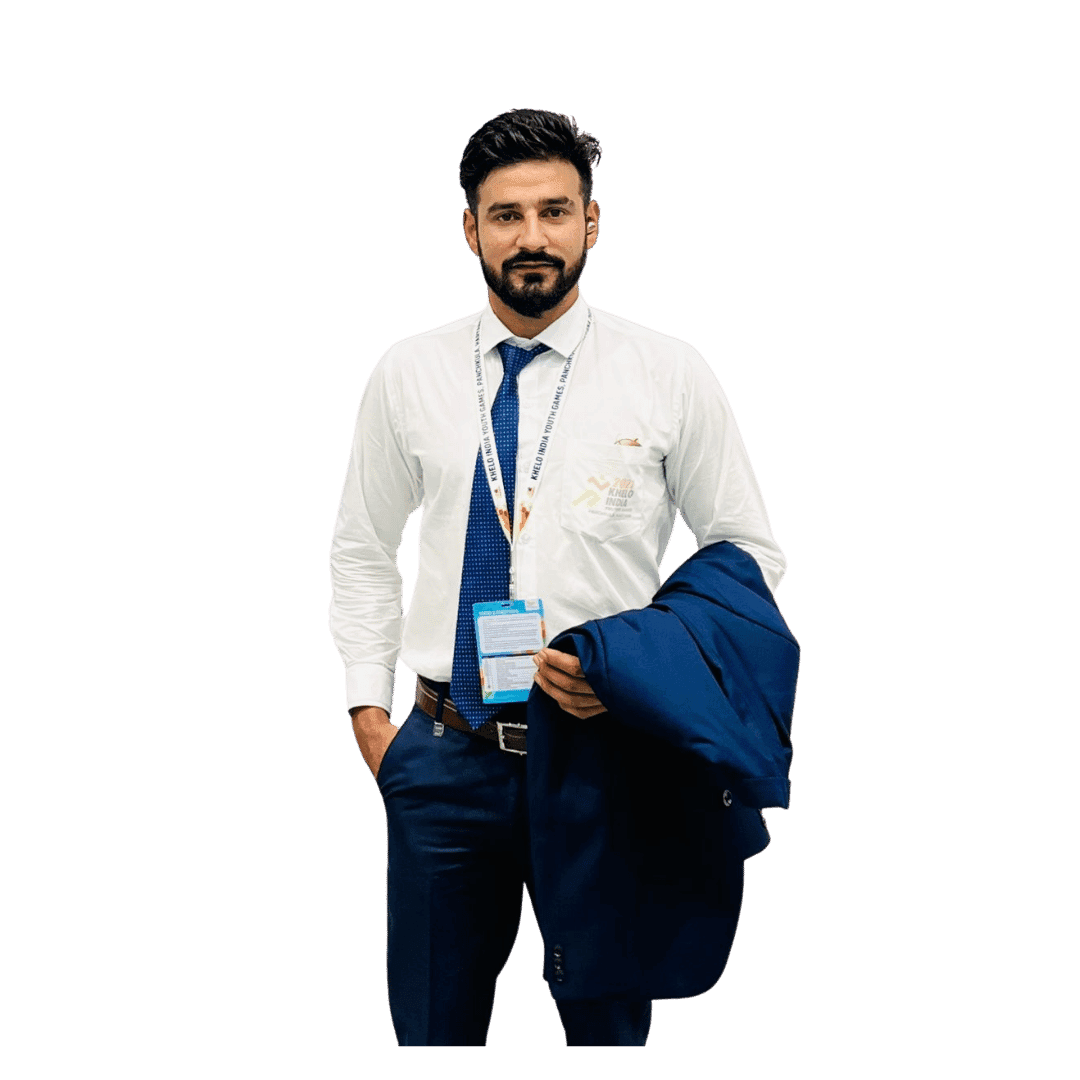 Vishal Kal Kal, Founder and Chief Coach of The Breathe Swimming Academy, Gurgaon